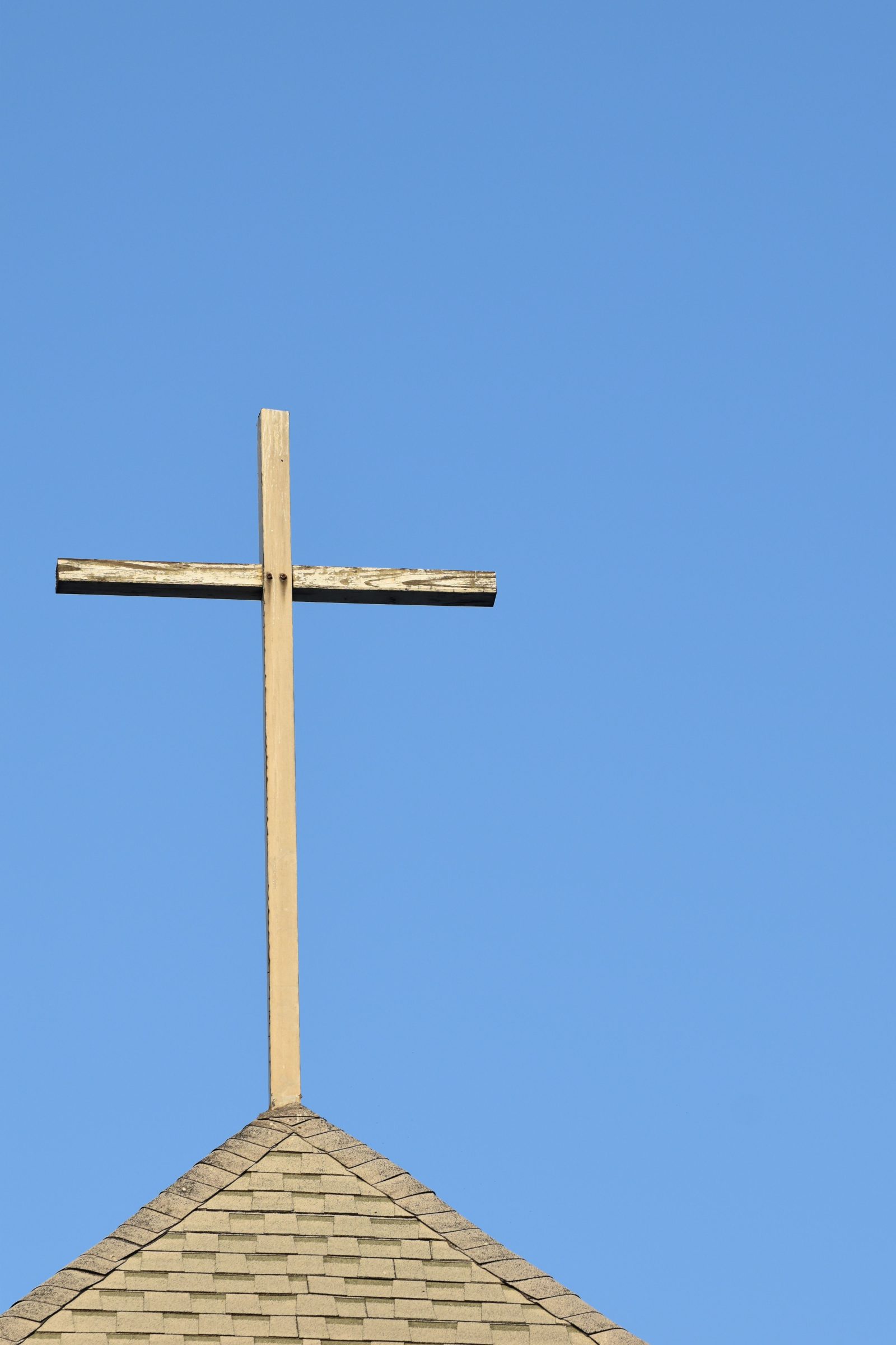 Church choir in worship